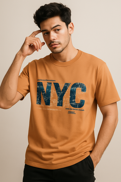 Muted orange tshirt