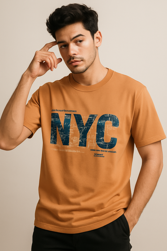 Muted orange tshirt
